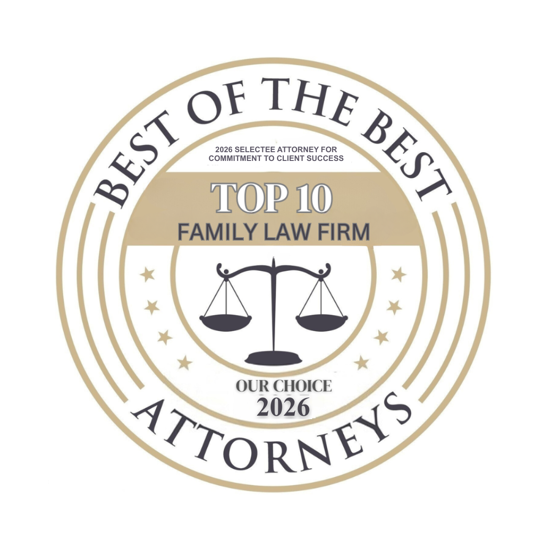 Logo Recognizing Tucker, Nong & Associates's affiliation with Best Family law firm