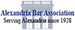 Logo Recognizing Tucker, Nong & Associates's affiliation with Alexandria Bar